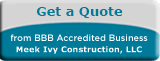 Meek Ivy Construction, LLC BBB Business Review